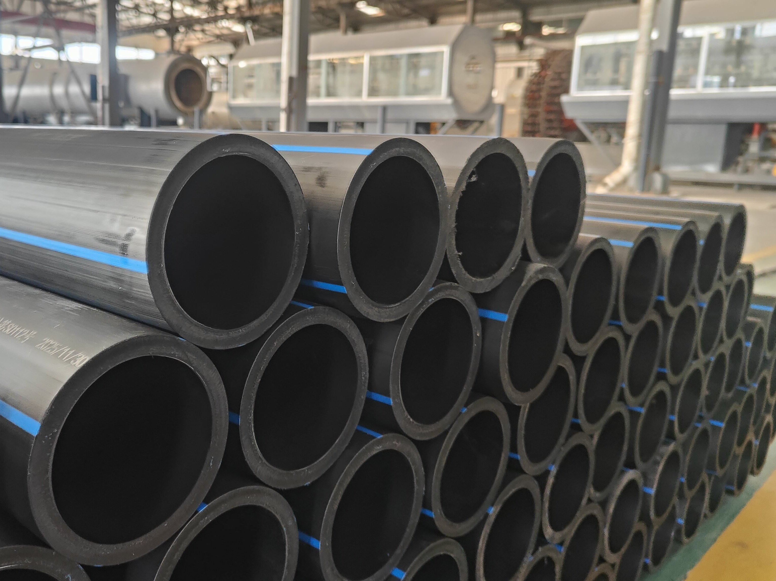 Polyethylene (PE) water supply pipes